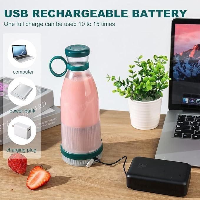 Mini USB Rechargeable Juicer Blender